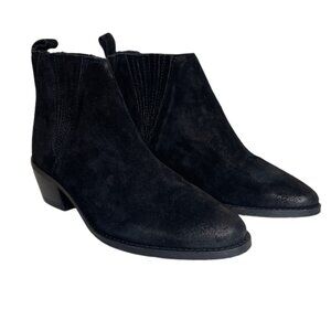 Splendid Cupid Distressed Suede Ankle Boots Size 8.5